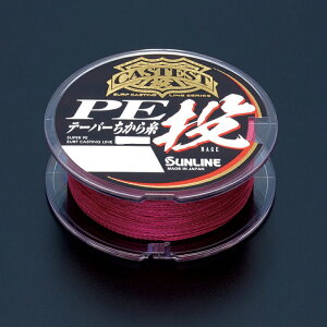 サンライン(SUNLINE) キャステスト PEテーパーちから糸 投 13m×3 1-6号 レッド