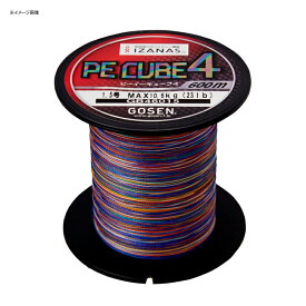 ゴーセン(GOSEN) PE CUBE4(PE キューブ4) 600m 2号 5色分 GB46020