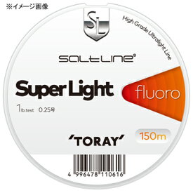 東レモノフィラメント(TORAY) ソルトライン スーパーライト フロロ 150m 1号/4lb ナチュラル