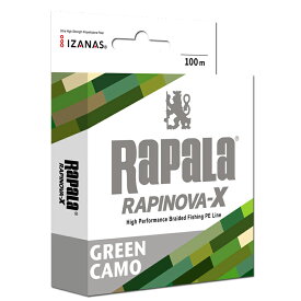 Rapala(ラパラ) ラピノヴァ エックス マルチゲーム 100m 6.0号76.0lb グリーンカモ RLX100M60GC