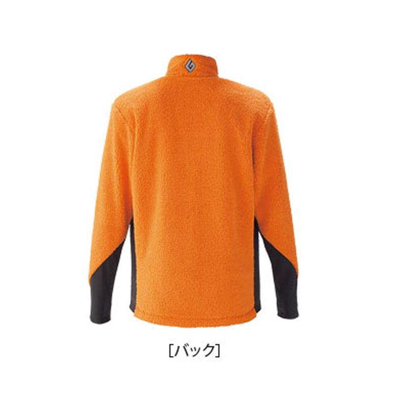 がまかつ(Gamakatsu) ボアフリースジャケット GM-3526 L オレンジ 53526-33-0 | ナチュラム フィッシング専門店