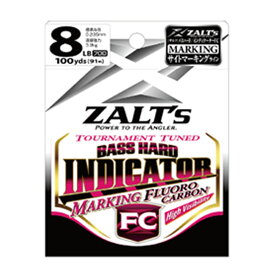 ラインシステム ZALT's INDICATOR(ザルツ インディケーター) フロロカーボン 91m 0.5号/2LB ナチュラル×ピンク Z3102E