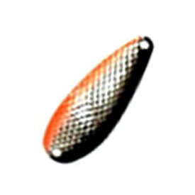 ムカイ 岩魚スプーン 両面ダイヤカット 3g #8 ブラックSオレンジ