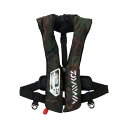 ダイワ(Daiwa) DF-2021 ウォッシャブルライフジャケット(肩掛けタイプ自動・手動膨脹式)Aタイプ フリー グリーンカモ 08370272