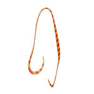 がまかつ(Gamakatsu) 桜幻 シリコンネクタイ マルチミディアムカーリー #43 オレンジレッドゼブラ 19311
