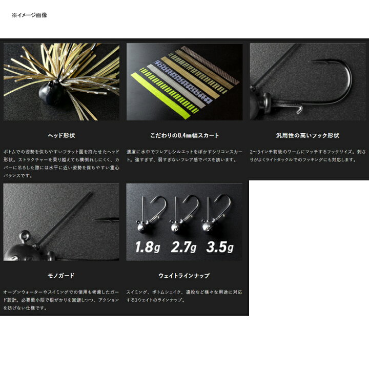 ジャッカル(JACKALL) シャギー 1.8g グリーンパンプキン×ブルーフレーク ナチュラム フィッシング専門店 JACKALL(ジャッカル) シャギー 2.7g グリーンパンプキンブルーフレーク