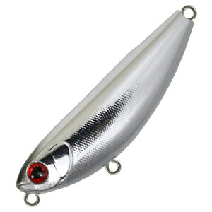 バスデイ(Bassday) ZBL(ザブラ) フェイキードッグ CB 50mm 692 オールメッキシルバー×レッドアイ