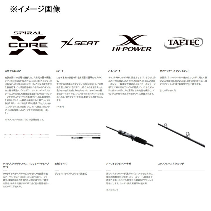 楽天市場】 シマノ(SHIMANO) クロスミッションXR S66ML(スピニング・3 