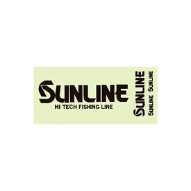 サンライン(SUNLINE) ステッカー 小 ブラック ST-4003