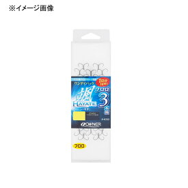 オーナー針 ワンデイパック 颯フロロ3本錨 7号/ハリス1.2 No.36332