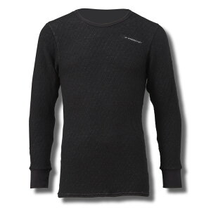 フリーノット(FREE KNOT) ハヤブサ フリーノット レイヤーテック キルティングアンダーシャツ L 90 ブラック Y1661-L-90