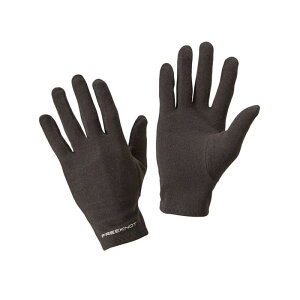 フリーノット(FREE KNOT) ハヤブサ フリーノット レイヤーテック インナーグローブ フルフィンガー LL 90 ブラック Y4612-LL-90