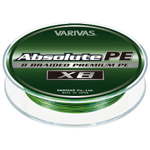 �o���o�X(VARIVAS) �A�u�\���[�gPE X8 150m 0.8��/16lb �_�[�N�O���[��+���[�V�����O���[��