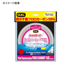 デュエル(DUEL) 魚に見えないピンクフロロ ショックリーダー 50m 24号/80Lbs ステルスピンク H4384-SP