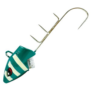 ハピソン(Hapyson) LEDタチウオテンヤ 50号 グリーンゼブラ YF-562-GZ