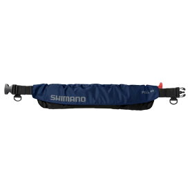 【7/18～店内最大7500円OFFクーポン】 シマノ(SHIMANO) VF-052K ラフトエアジャケット(ウエストタイプ・膨脹式救命具) Aタイプ 遊漁船(釣り船)対応 フリー ネイビブラック 120663