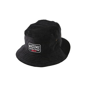 MAZUME(マズメ) mazume BUCKET HAT フリー ブラック MZCP-811