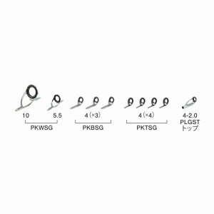 富士工業(FUJI KOGYO) PKWSG10101 ステンレス SiC ベイトフィネスガイドセット
