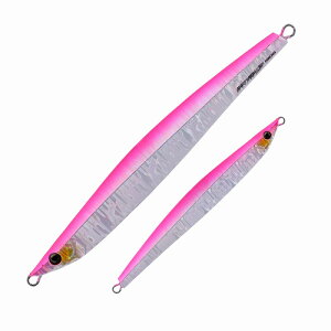 eCEH[N(tail walk) ooC WO (BARI YABAI JIG) ^WO 180g BY05K KEIMURA PINK SILVER