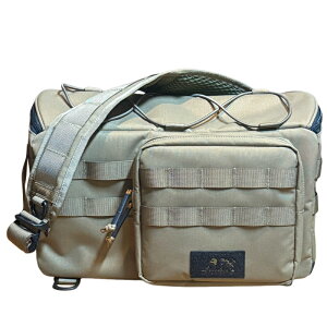 LINHA([jA) BIG ONESHOULDER CONVOY 13L KHAKI MSB-73