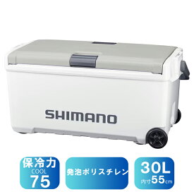 シマノ(SHIMANO) ND-730Z ユニフリーズ LT キャスター 発泡ポリスチレン 30L Wライトグレー 163738