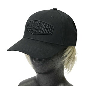 STREAM TRAIL(�X�g���[���g���C��) BASEBALL CAP COTTON(�x�[�X�{�[���L���b�v �R�b�g��) HD �t���[ BLACK gfc-st-0422