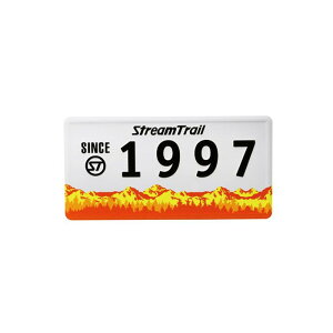 STREAM TRAIL(�X�g���[���g���C��) ORIGINAL PLATE(�I���W�i���v���[�g) 1997 �R gfc-st-orgp97