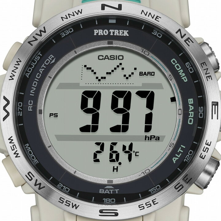 楽天市場】 PROTREK(プロトレック) 【国内正規品】PRW-35-7JF ベージュ 