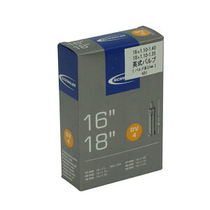 SCHWALBE(シュワルベ) 【正規品】チューブ 16/18インチ サイクル/自転車 英式32mm 16/18インチ 28/37-349、他 4-DV