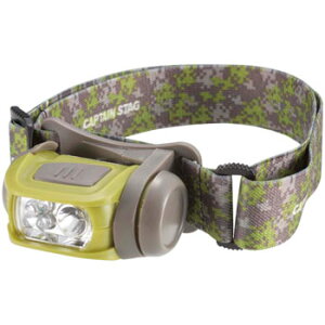 �L���v�e���X�^�b�O(CAPTAIN STAG) �M�K�t���b�V�� LED�w�b�h���C�g ���U�C�N UK-3020