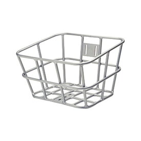 GIZA PRODUCTS(ギザプロダクツ) AL-N01 アルミ バスケット カゴ/サイクル/自転車 S SIL BKT08401