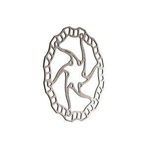 ASHIMA(AV}) GA[[^[ fBXN[^[ TCN/u[L/] 160mm SIL(Vo[) YBR00605