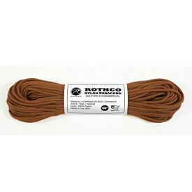 ROTHCO(ロスコ) ナイロンパラコード 30m(100ft) 30m CHOCOLATE BRN 02-03-para-0003