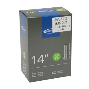 SCHWALBE(シュワルベ) 【正規品】チューブ 14インチ サイクル/自転車 米式40mm 14インチ 47/60-254 2A-AV