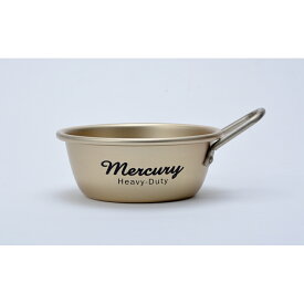 MERCURY(マーキュリー) アルミスタッキングカップ L ゴールドブラック MEALSLGB