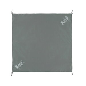 DOD(ディーオーディー) グランドシート(3人用) グレー GS3-565-GY