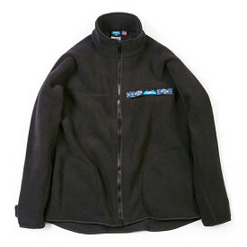 KAVU(カブー) Freece F/Z Throw shirts(メンズ フリース フルジップ スローシャツ) M Black 19810137001005