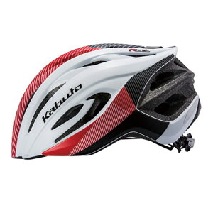 オージーケー カブト(OGK KABUTO) RECT(レクト) ヘルメット サイクル/自転車 57-60cm G-1 マットホワイトレッド 20601903
