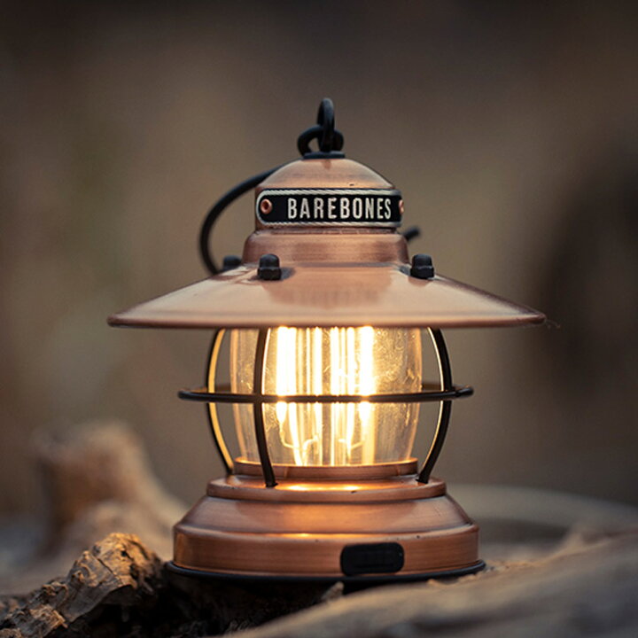 ベアボーンズ Barebones ミニ エジソンランタンled アンティークブロンズ 商品