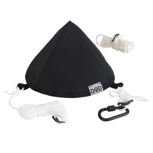 DOD(ディーオーディー) TONGARI HAT(トンガリ ハット) ブラック TG1-768-BK