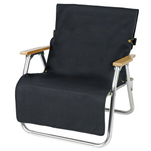 �L���v�e���X�^�b�O(CAPTAIN STAG) FIREPROOF �`�F�A�p�J�o�[ BLK UP-2688