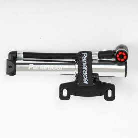 パナレーサー(Panaracer) BMP-23AEZ-S 携帯ワンタッチポンプ 米・仏ワンタッチ口金 空気入れ/サイクル/自転車 シルバー BMP-23AEZ-S