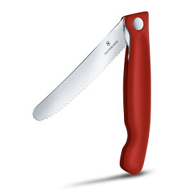 VICTORINOX(ビクトリノックス) トマトベジタブル フォールディングナイフ カッティングボードセット レッド 6.7191.F1