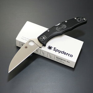 Spyderco(スパイダルコ) エンデューラ4 ウォーンクリフ 直刃 刃長96mm C10FPWCBK