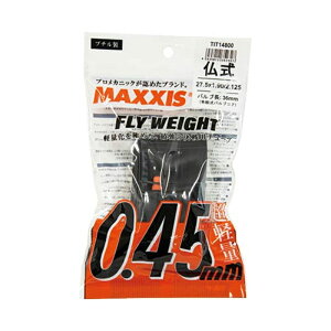 MAXXIS(マキシス) フライウエイト 仏式 チューブ サイクル/自転車 48mm 700×18〜25C TIT14803