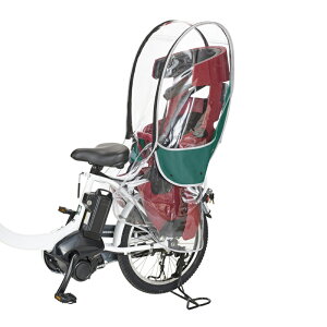 OGK技研(オージーケー) ヘッドレスト付リヤチャイルドシート用レインカバー グリーン RCR-009