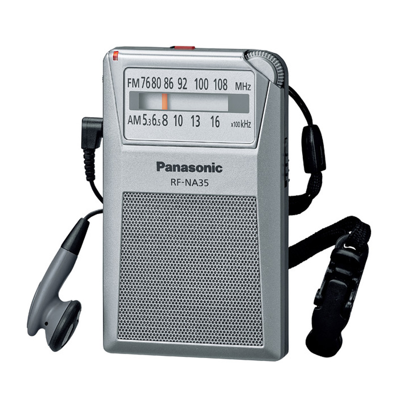 停電対策 パナソニック 安全 Panasonic FM 2バンドレシーバー AM シルバー RF-NA35-S 在庫限り
