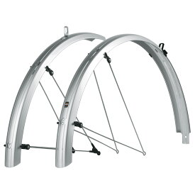 SKS 【正規品】ブルーメルス ベーシック フルフェンダー フロント/リアセット サイクル/自転車 27.5/2- シルバー SK-11820