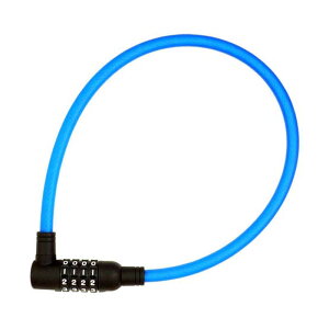 キャプテンスタッグ(CAPTAIN STAG) ダイヤルワイヤー錠60L・4桁・変更式 12mm ブルー Y-4310