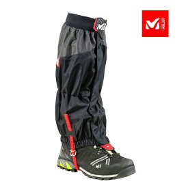MILLET(ミレー) HIGH ROUTE GAITERS(ハイ ルート ゲイター) L 2924(BLACK×RED) MIS2105